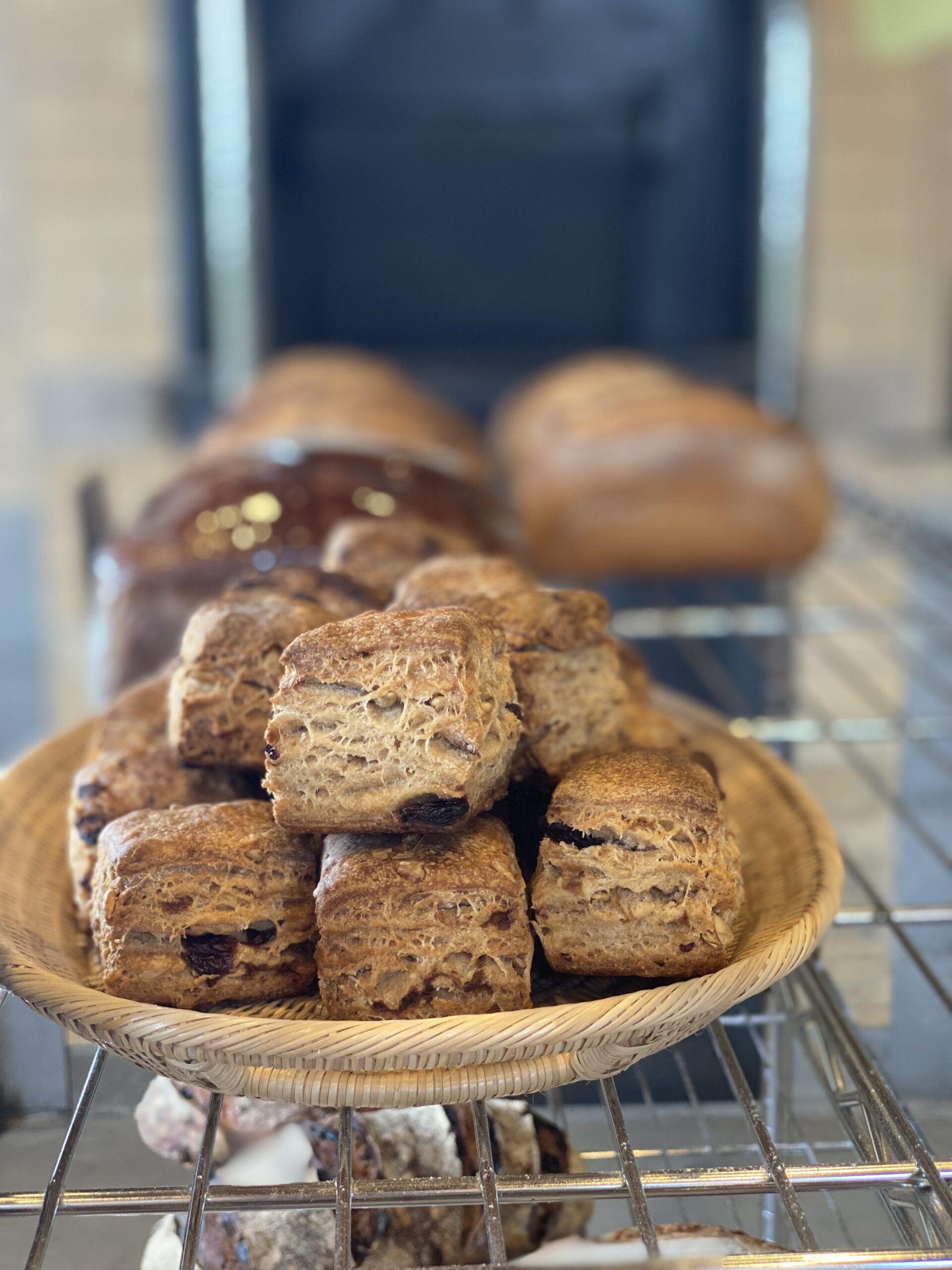 薪火酵母スコーン(有機ドライフルーツ&有機ナッツ)3個セット - 画像 (3)